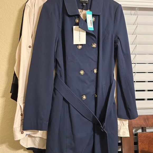 41 Hawthorn Midnight Blue Jacket with Button Accents - Picture 1 of 3